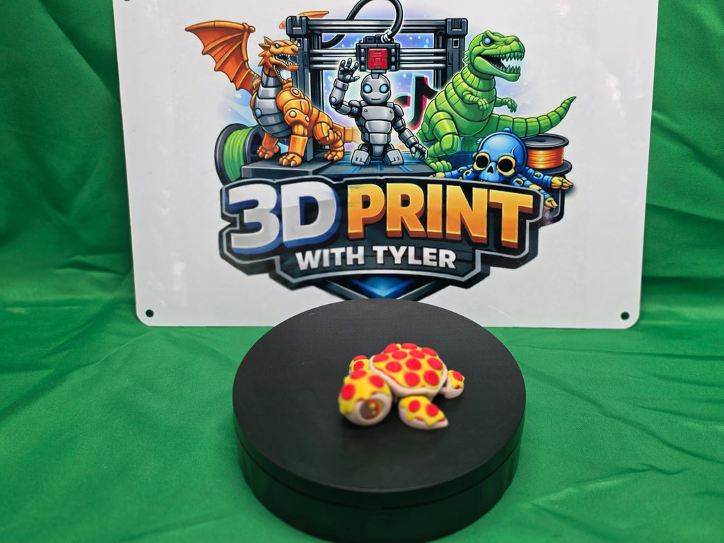 Pizza Turtle – Articulated 3D Printed Turtle Toy