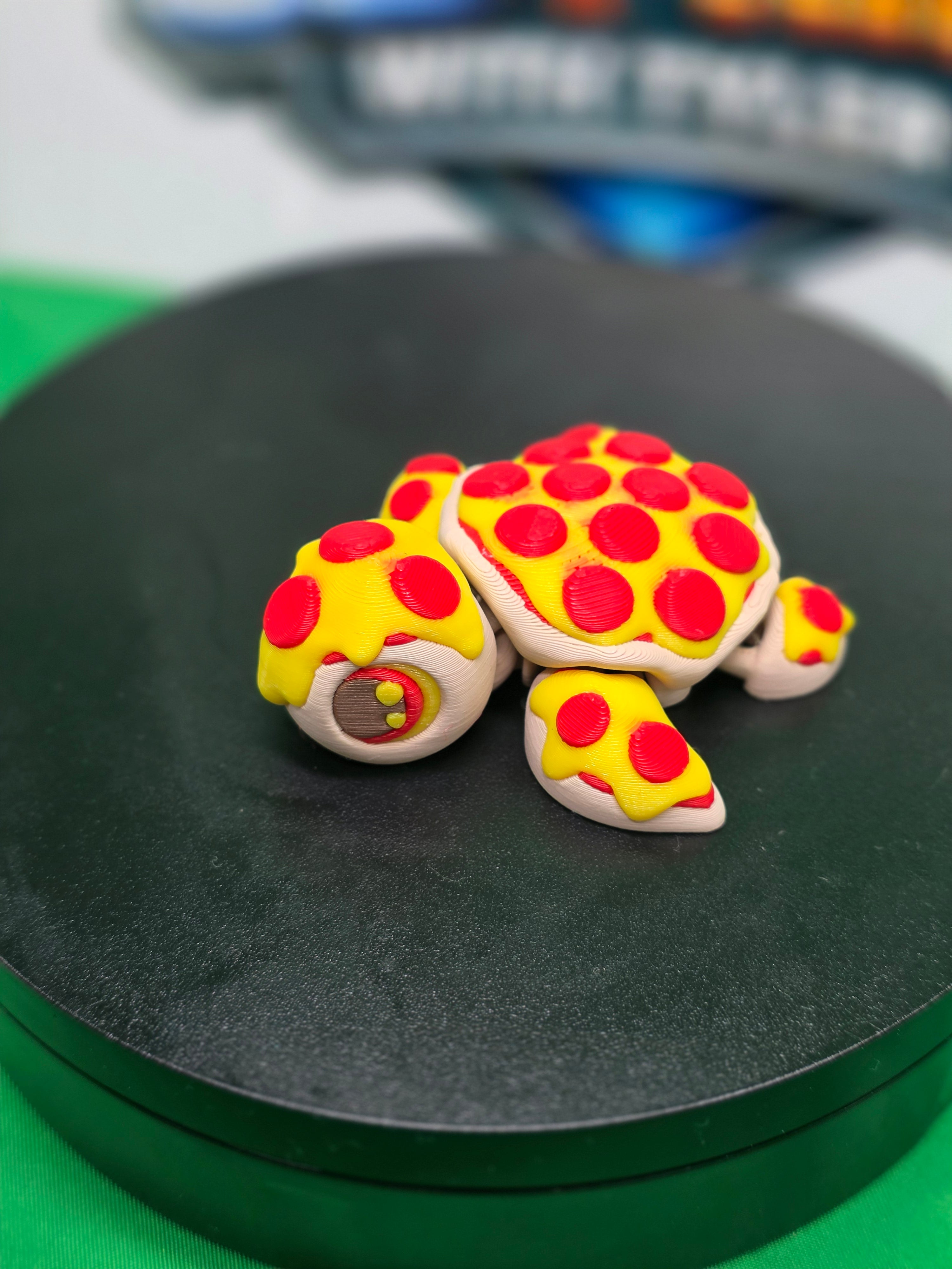 Pizza Turtle – Articulated 3D Printed Turtle Toy