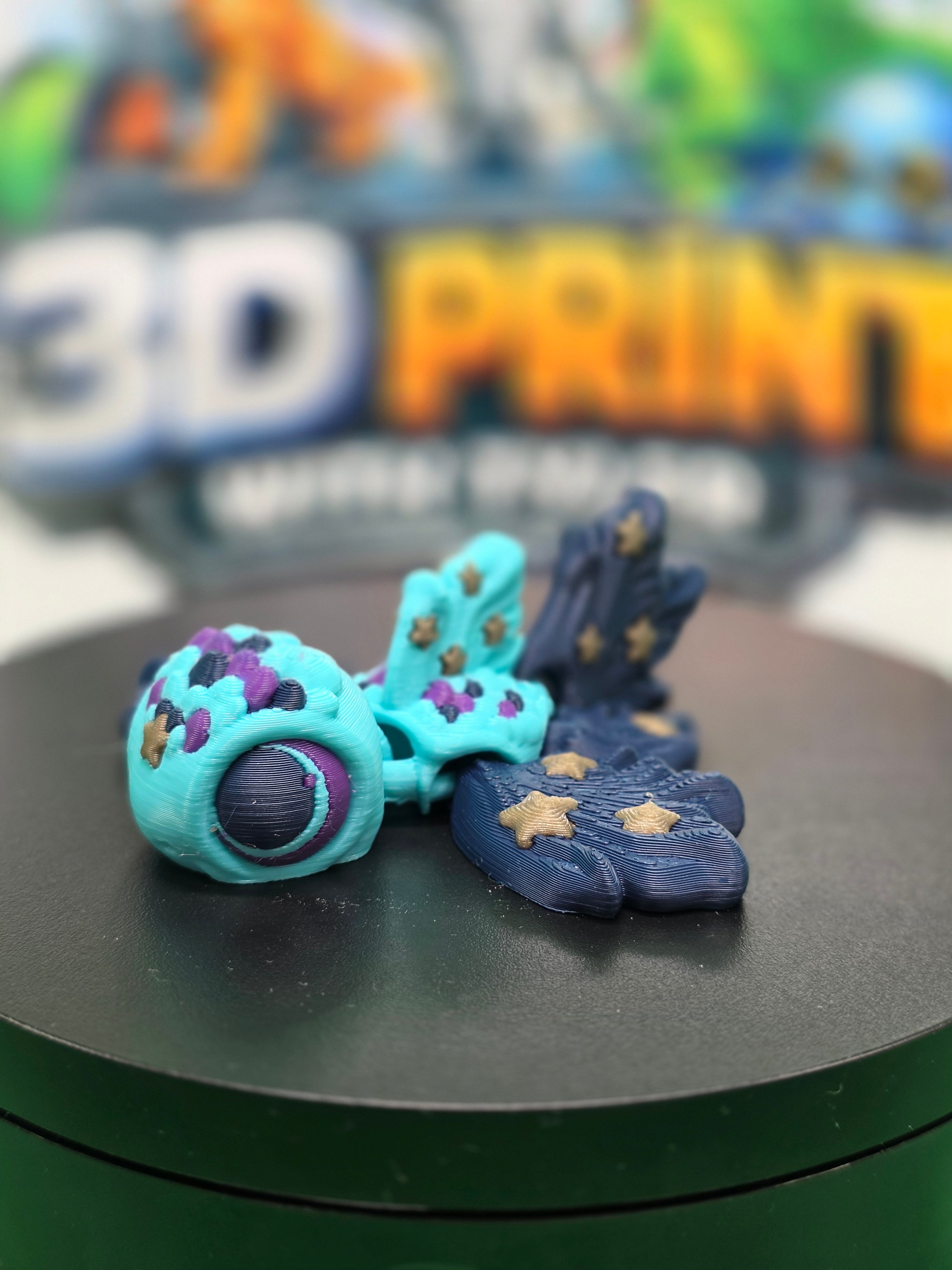 Pisces Turtle – Articulated 3D Printed Turtle Toy