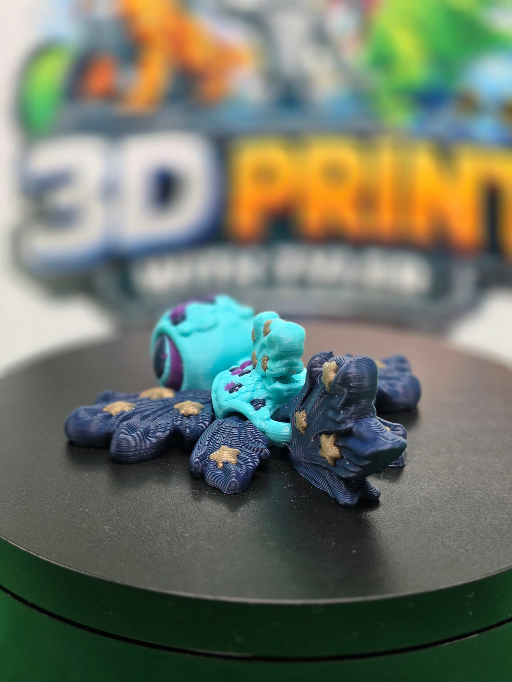 Pisces Turtle – Articulated 3D Printed Turtle Toy