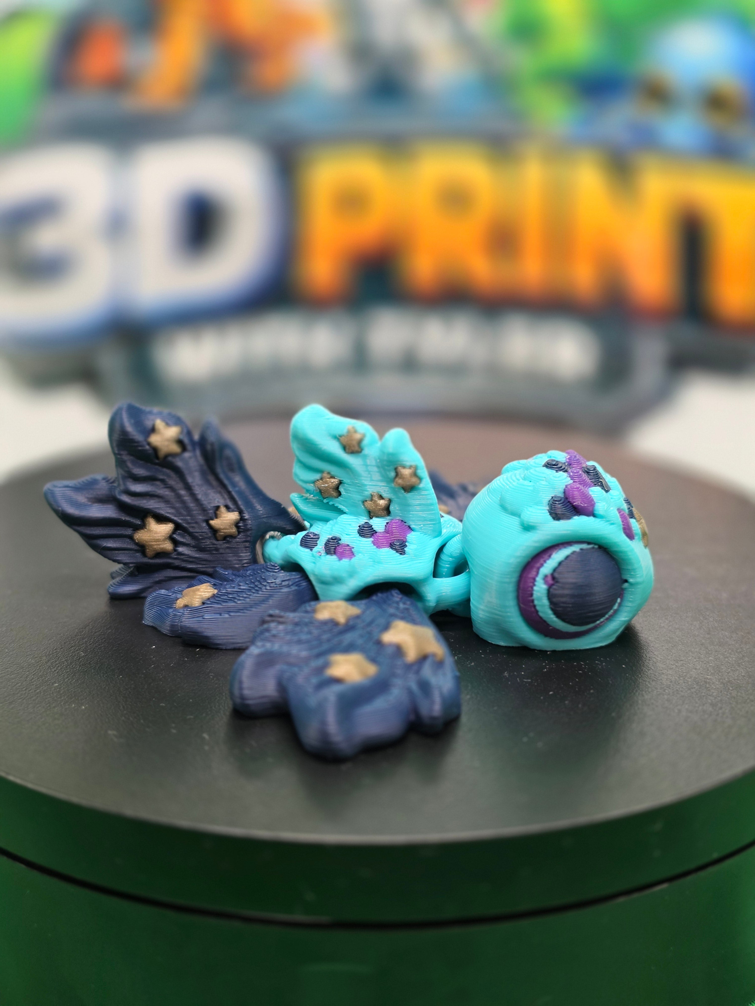 Pisces Turtle – Articulated 3D Printed Turtle Toy