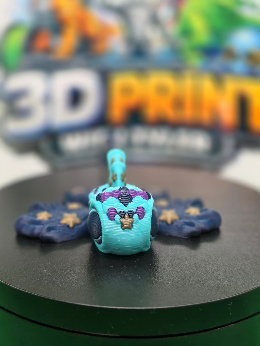 Pisces Turtle – Articulated 3D Printed Turtle Toy