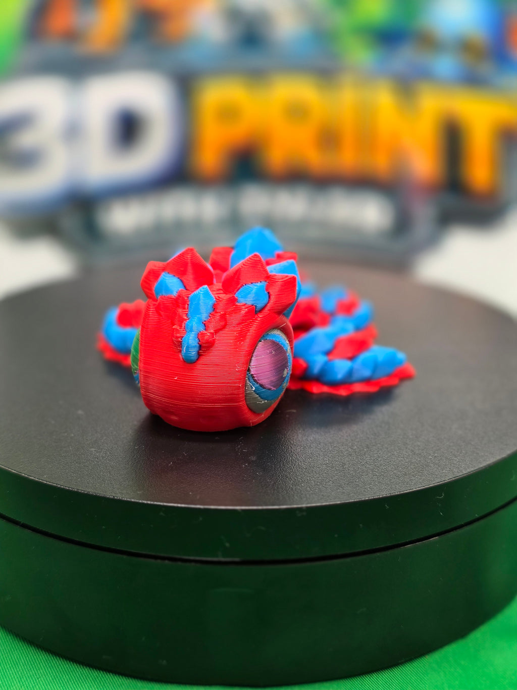 Crystal Turtle – Articulated 3D Printed Turtle Toy