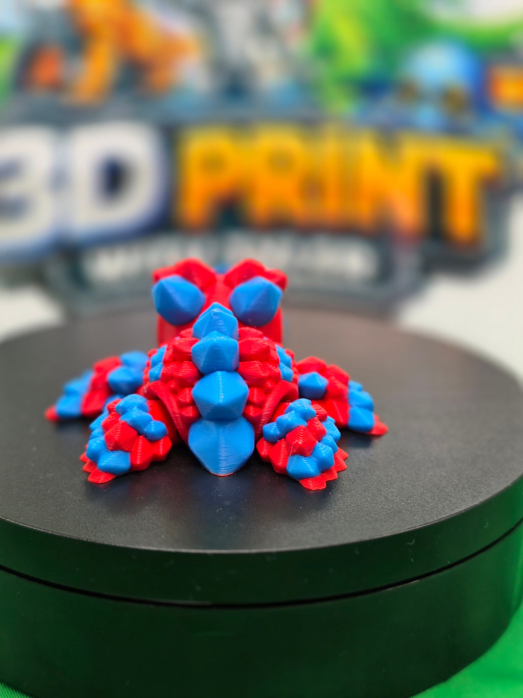 Crystal Turtle – Articulated 3D Printed Turtle Toy