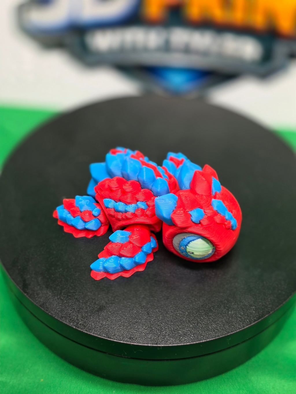 Crystal Turtle – Articulated 3D Printed Turtle Toy