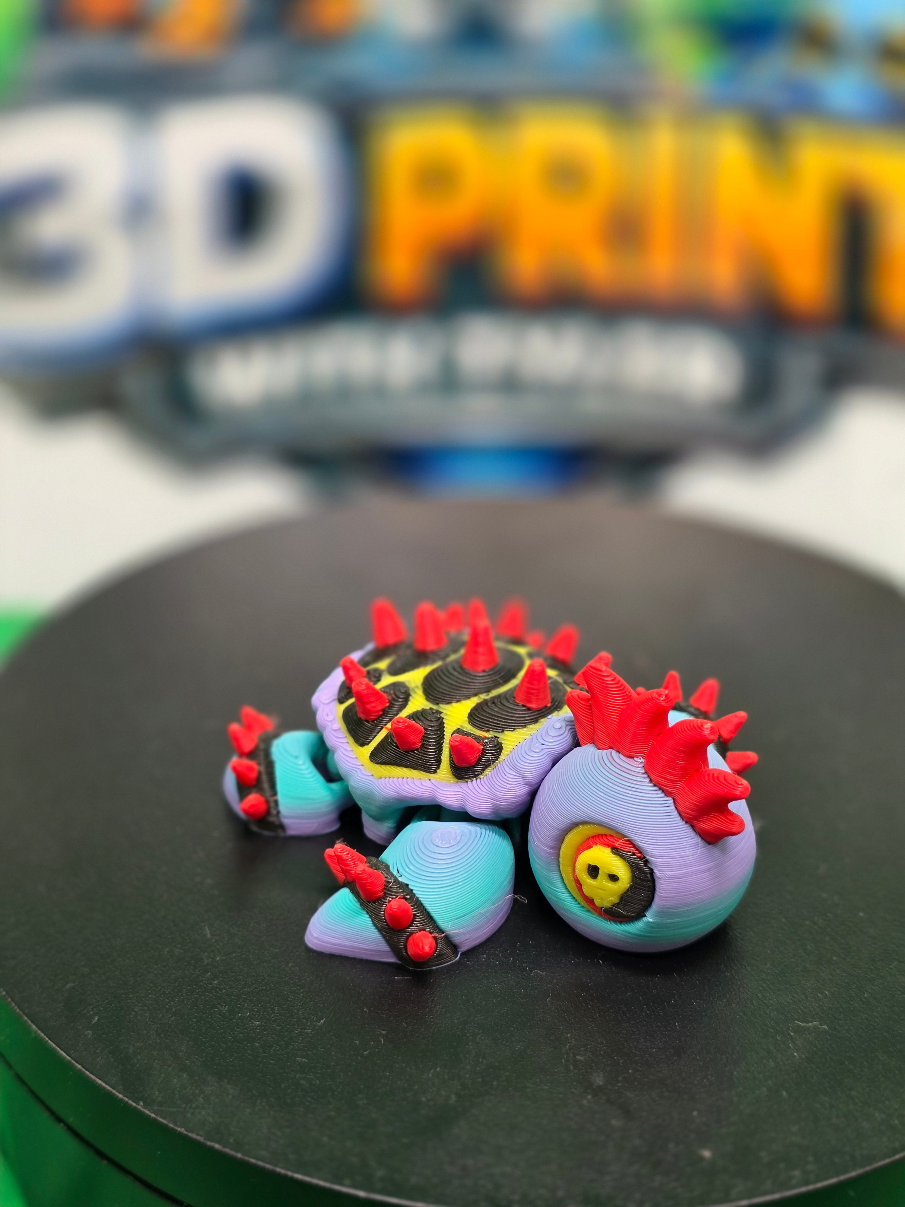 The Punk – Articulated 3D Printed Turtle Toy