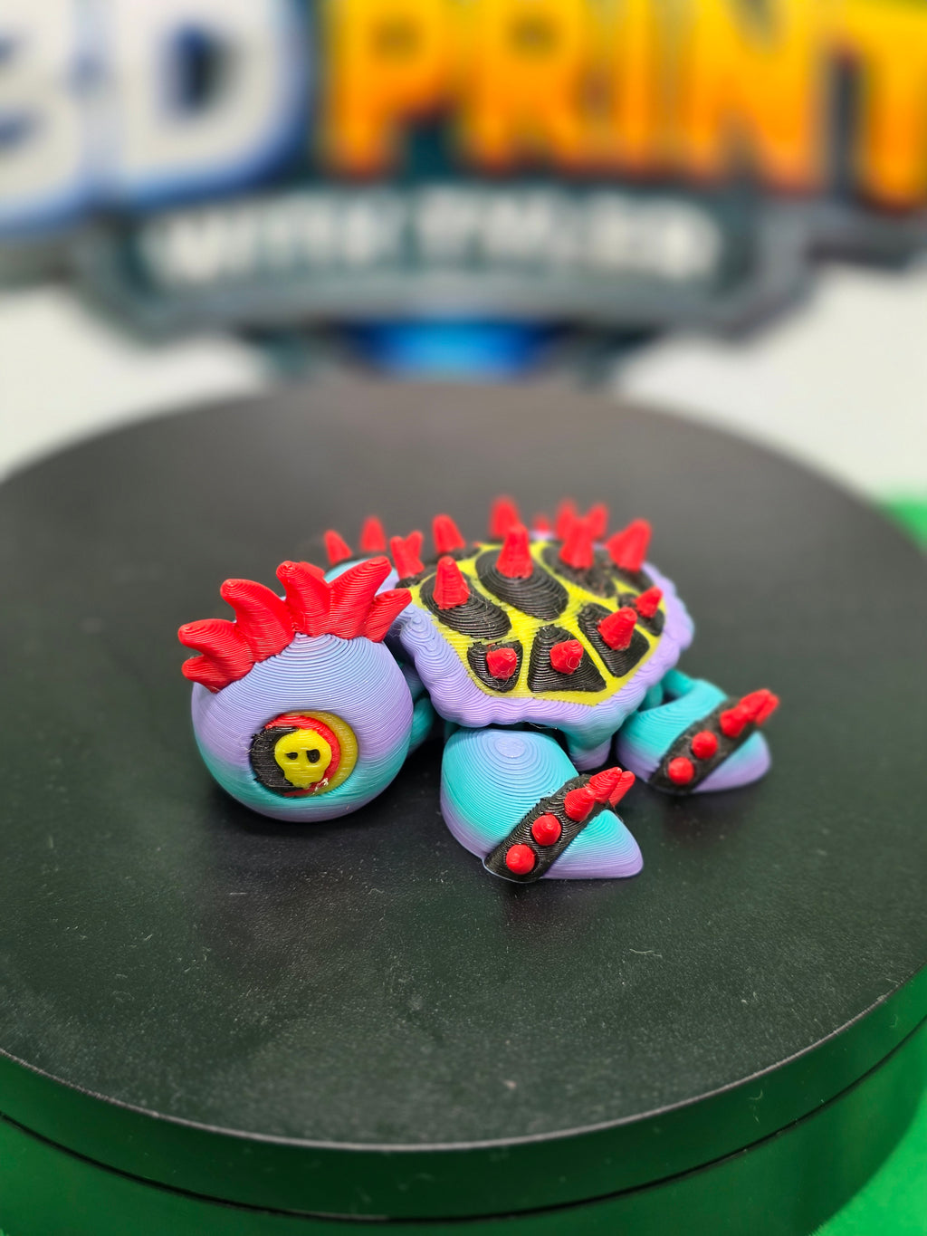 The Punk – Articulated 3D Printed Turtle Toy