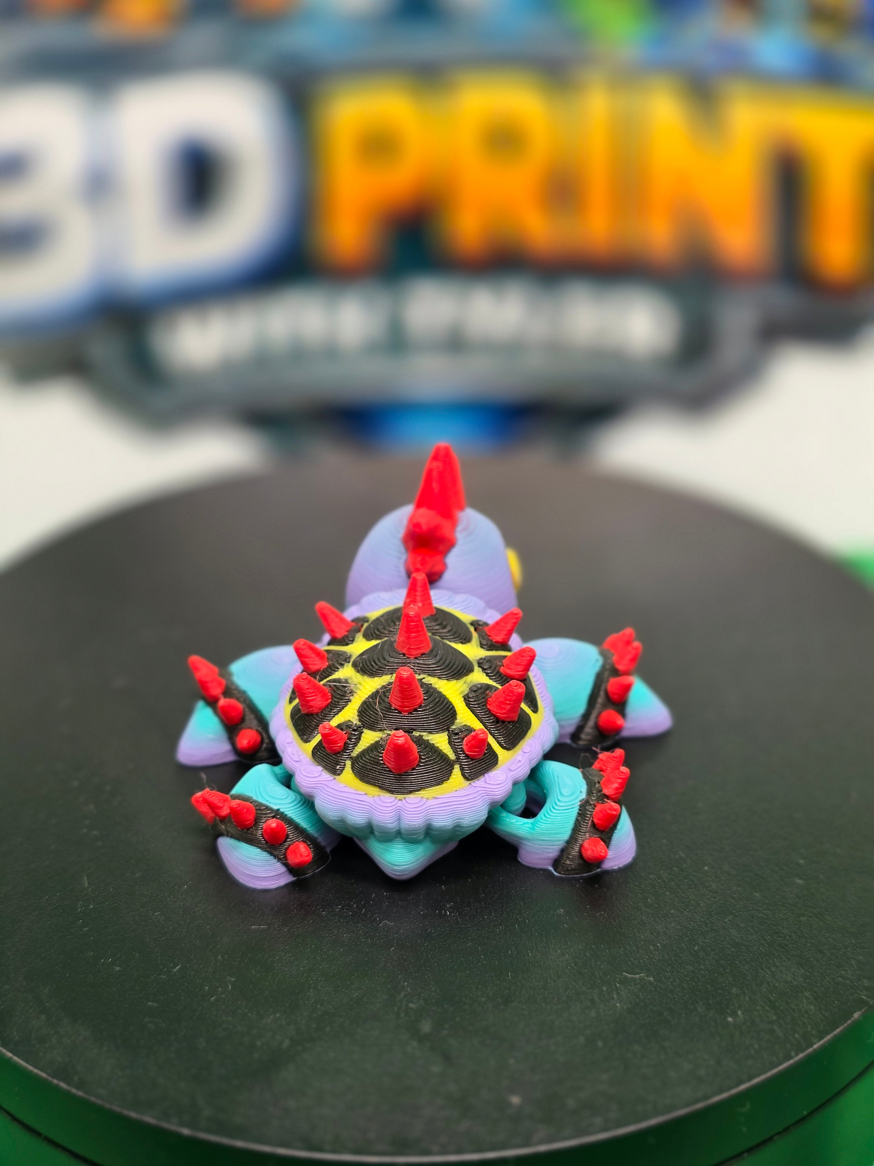 The Punk – Articulated 3D Printed Turtle Toy
