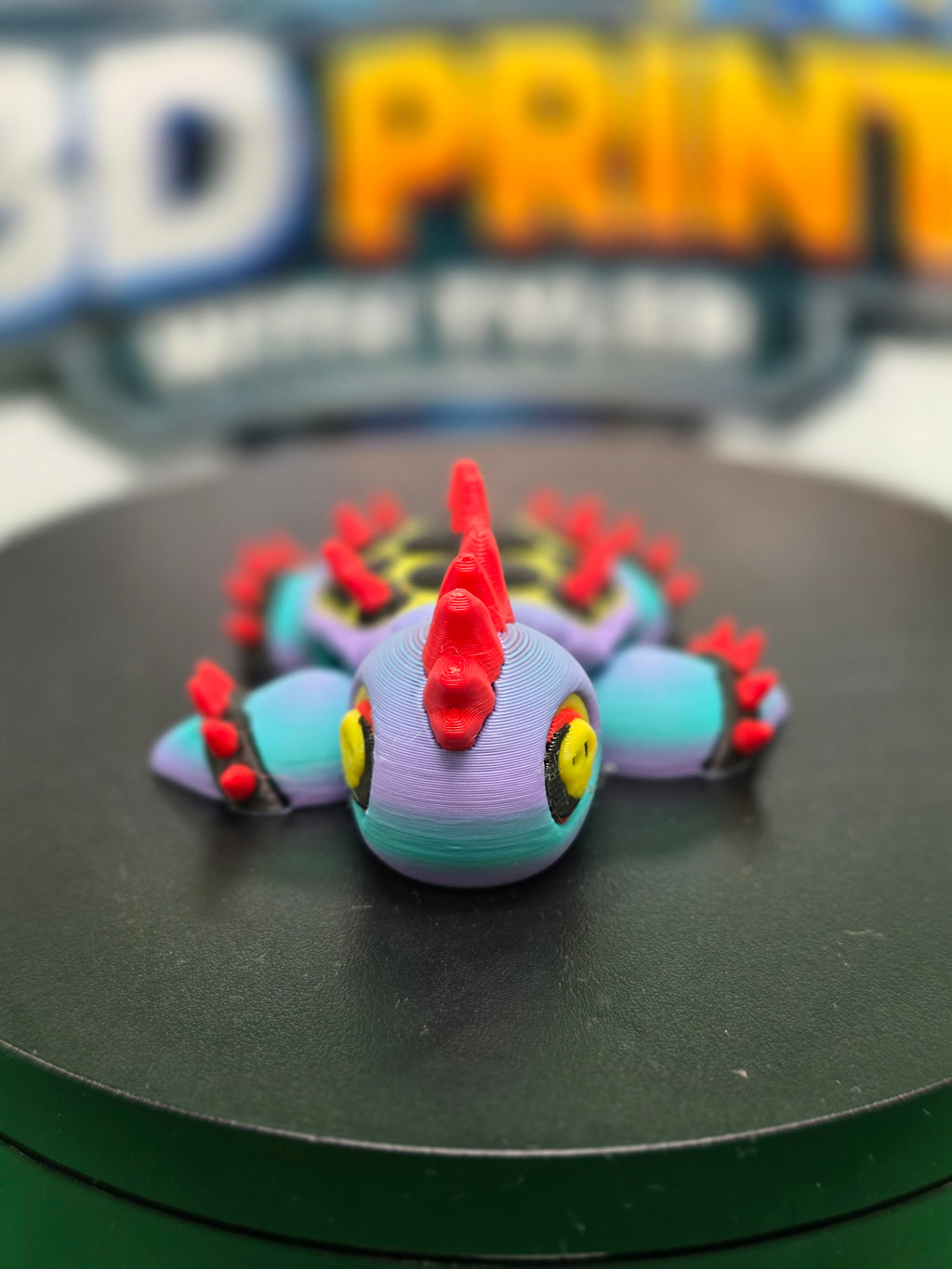 The Punk – Articulated 3D Printed Turtle Toy