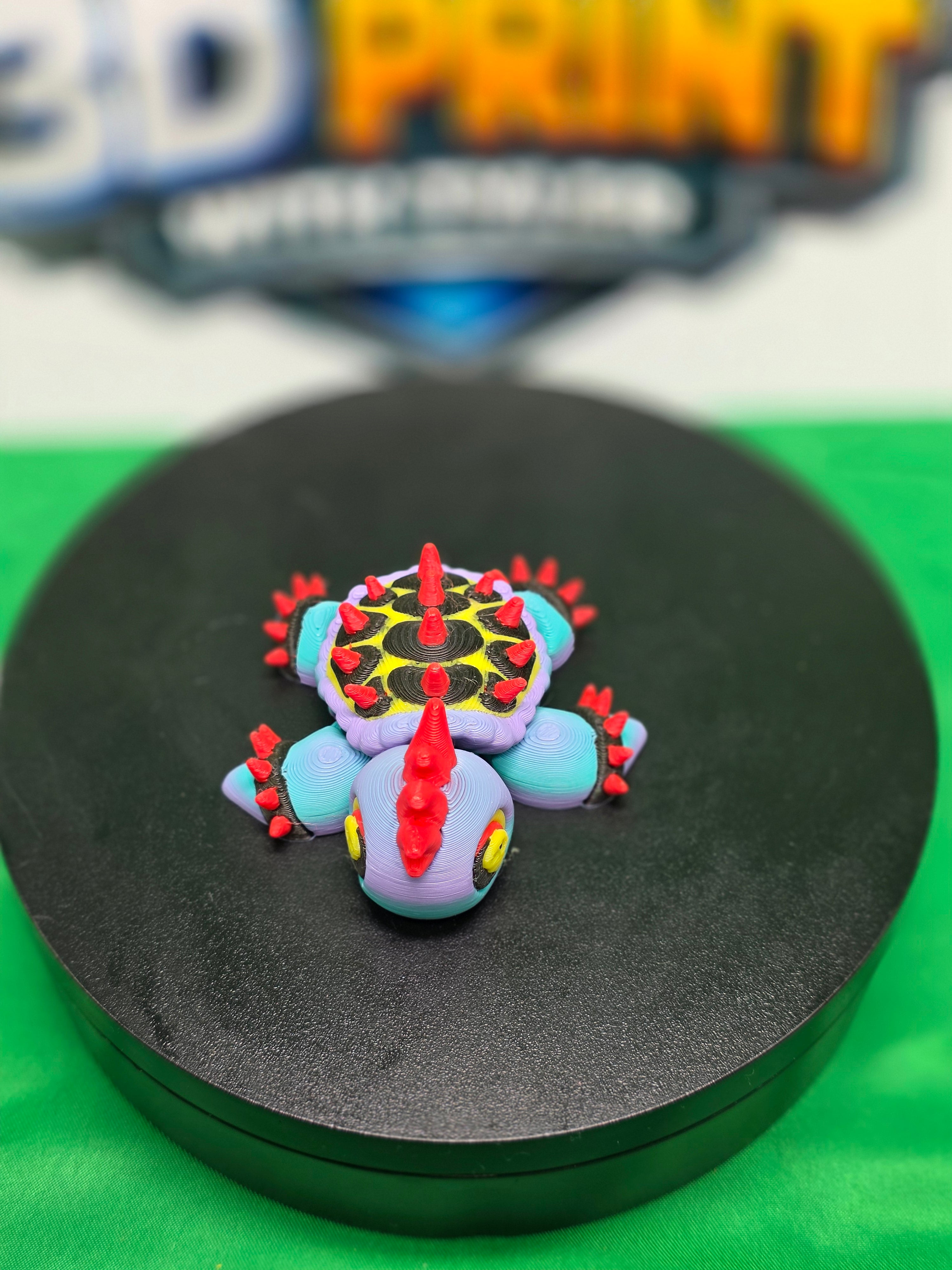 The Punk – Articulated 3D Printed Turtle Toy