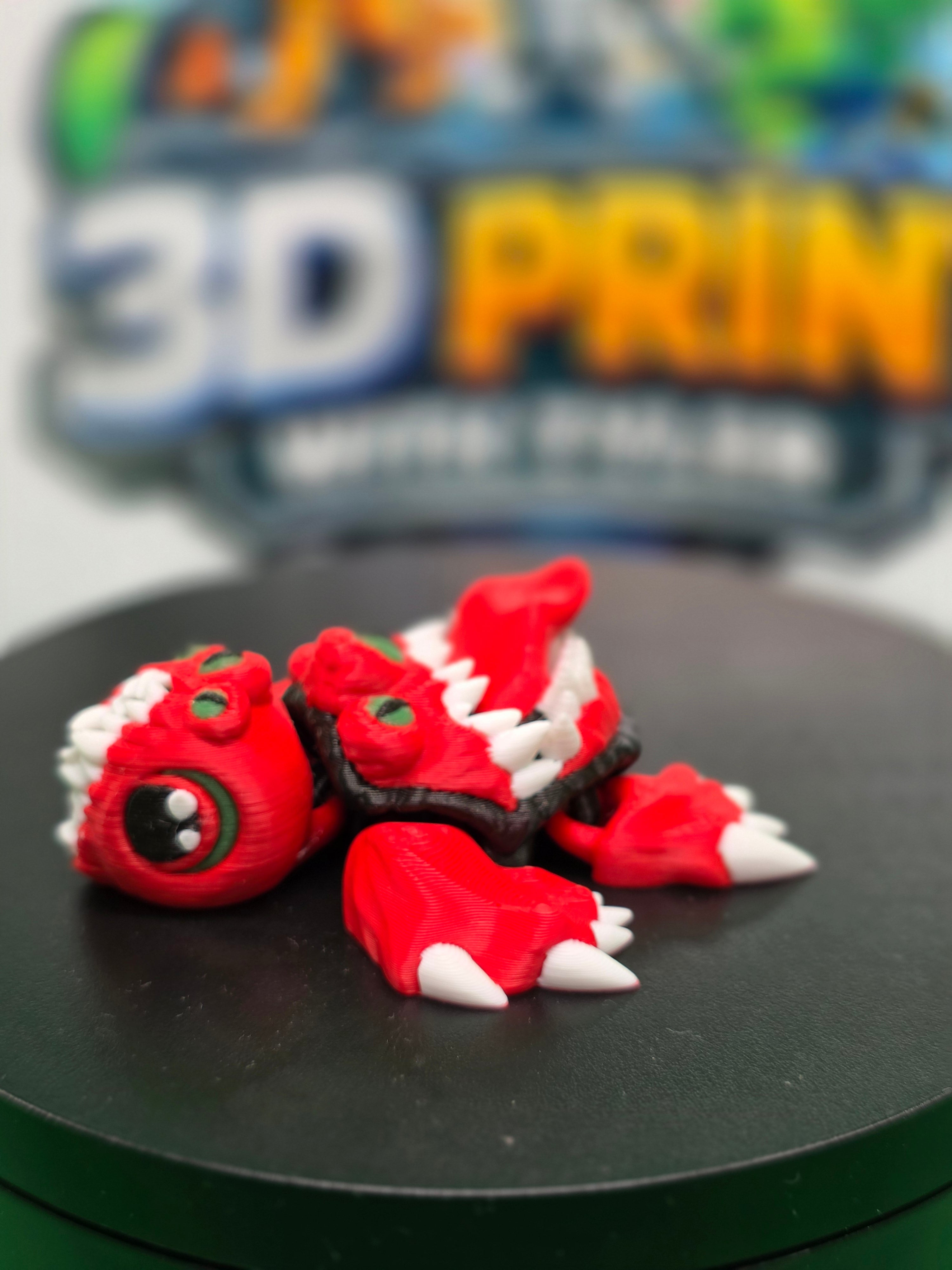 The Mimic – Articulated 3D Printed Turtle Toy