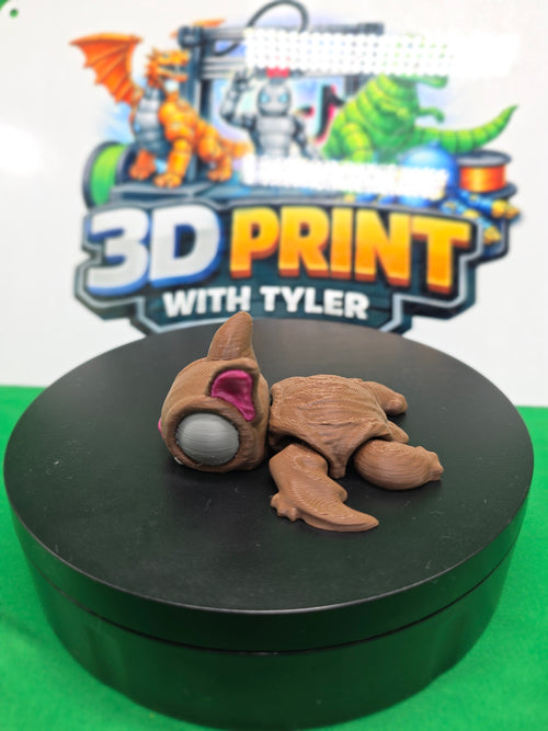 Bat Turtle – Articulated 3D Printed Turtle Toy