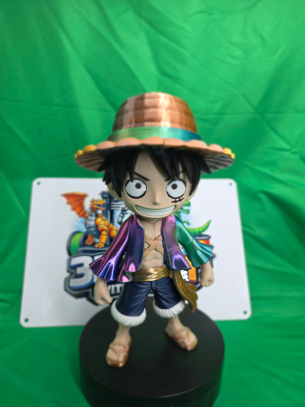 Monkey D Luffy 3D Printed Model