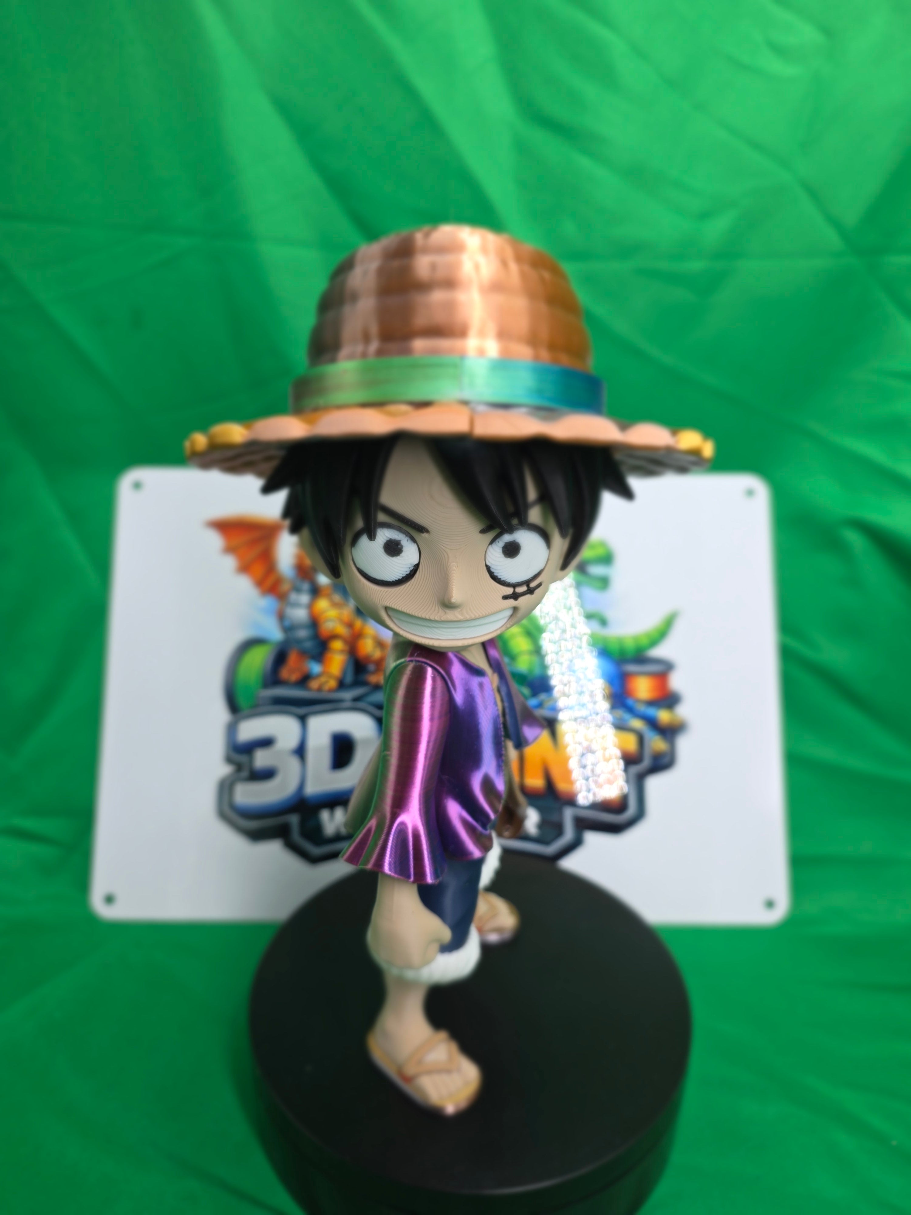 Monkey D Luffy 3D Printed Model