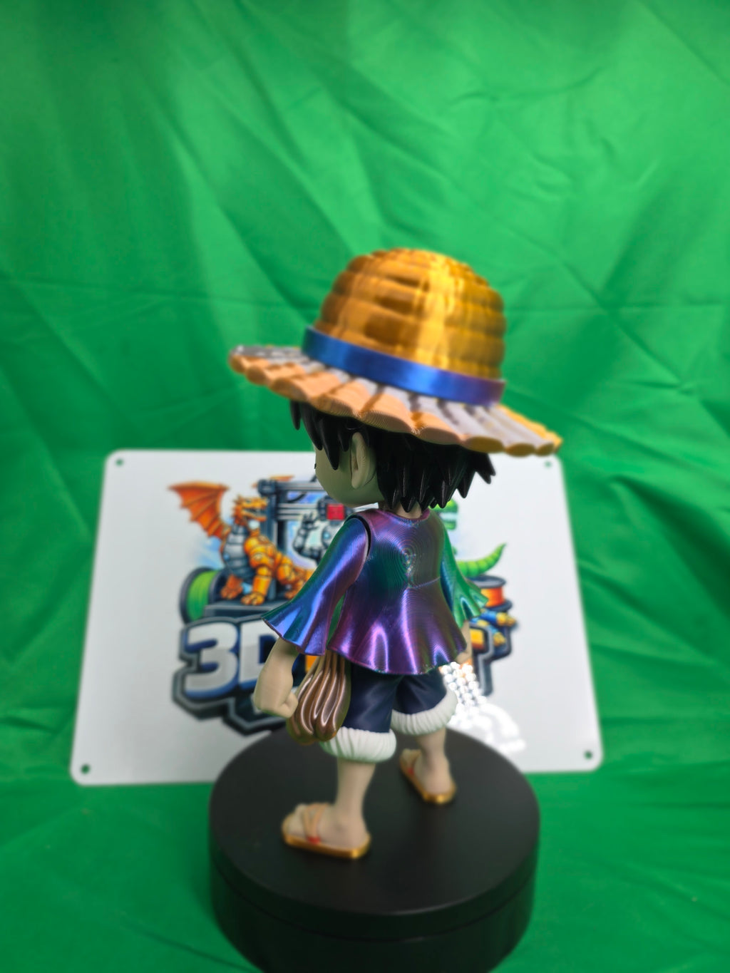 Monkey D Luffy 3D Printed Model
