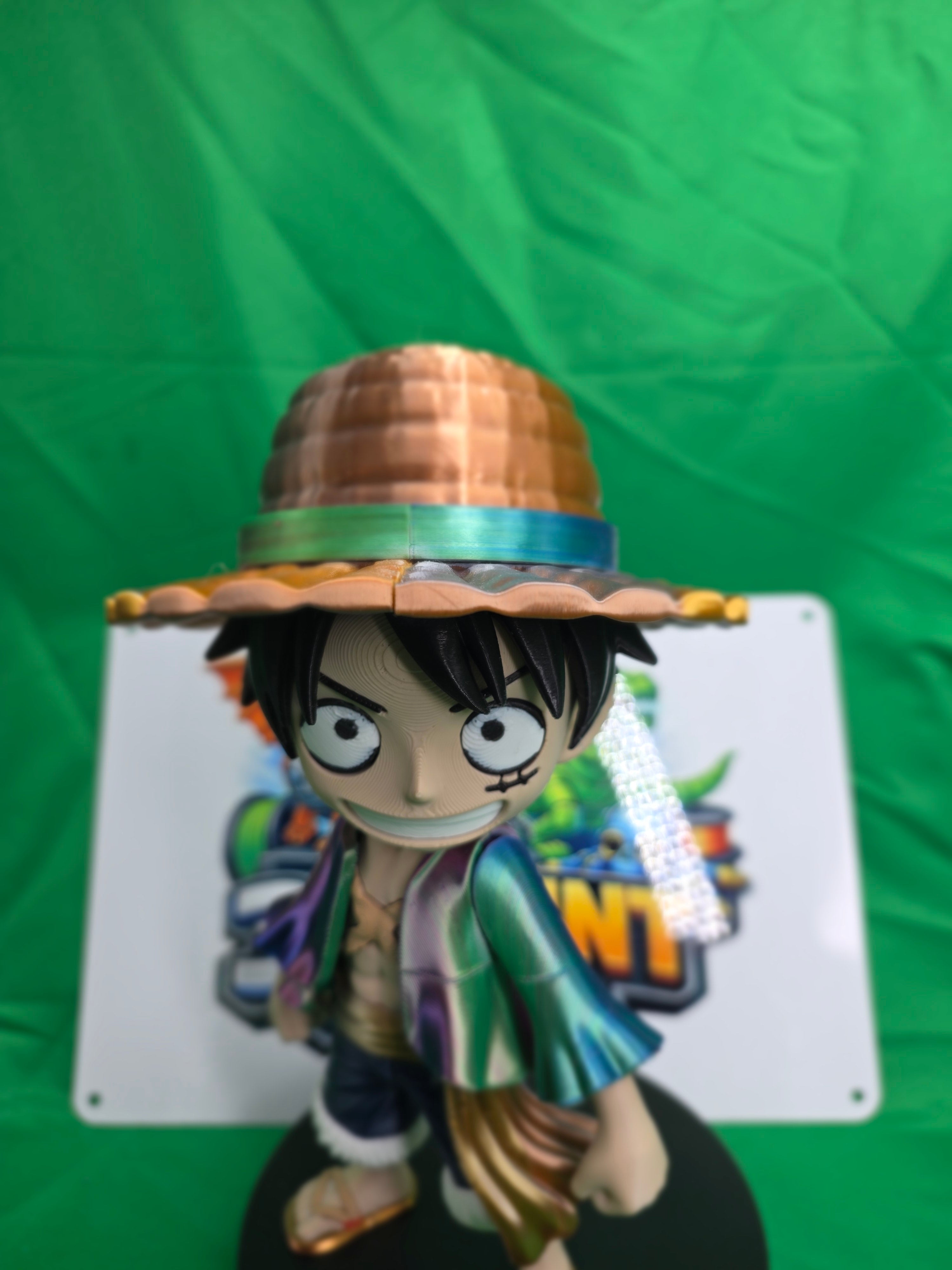 Monkey D Luffy 3D Printed Model