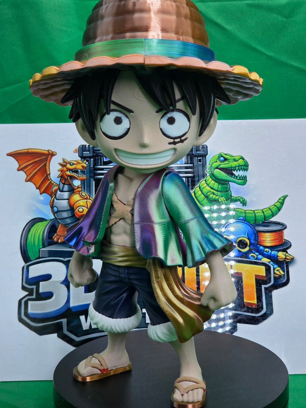 Monkey D Luffy 3D Printed Model
